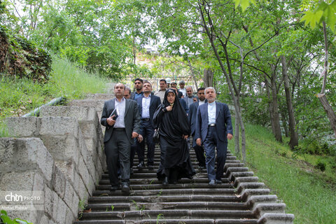 نشست مشترک وزیر میراث‌فرهنگی با رئیس و اعضای کمیسیون عمران مجلس شورای اسلامی