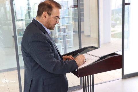 بازدید مدیر کل میراث فرهنگی،گردشگری و صنایع دستی استان البرز از موزه داروهای گیاهی بنیاد برکت