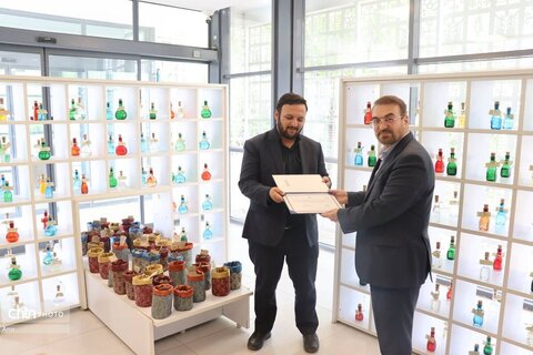 بازدید مدیر کل میراث فرهنگی،گردشگری و صنایع دستی استان البرز از باغ موزه داروهای گیاهی بنیاد برکت