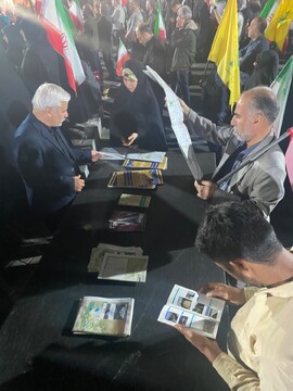 حضور اداره میراث‌فرهنگی شمیرانات در گردهمایی‌های مردمی شبانه با محوریت ایران‌دوستی