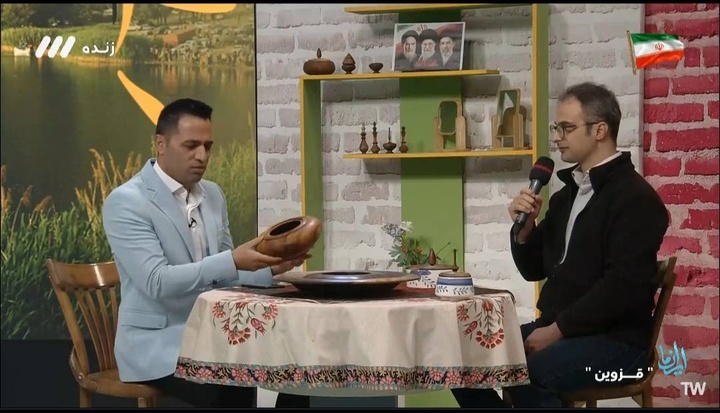 ویژه‌برنامه صبحگاهی ایران جان میزبان هنرمندان صنایع‌دستی قزوین