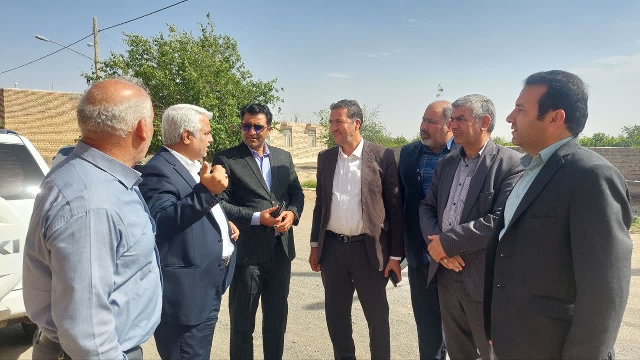 بازدید مدیرکل میراثفرهنگی خراسان رضوی از پروژه اقامتگاه بومگردی روستای مظفرآباد شهرستان بردسکن