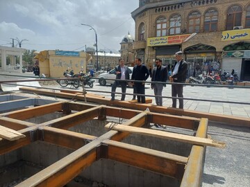 ساخت موزه خیابان باباطاهر بررسی شد/ اسکلت موزه در مراحل پایانی قرار دارد
