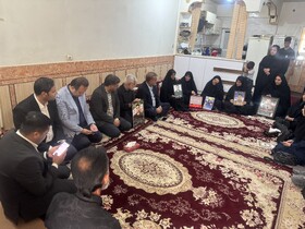 دیدار و تفقد مدیرکل میراث‌فرهنگی خوزستان از خانواده شهید والامقام «فردین مهدی‌پور»