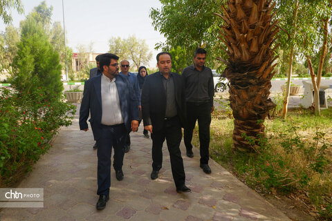 بازدید مدیرکل میراث فرهنگی سیستان و بلوچستان از تاسیسات گردشگری شهرستان هامون