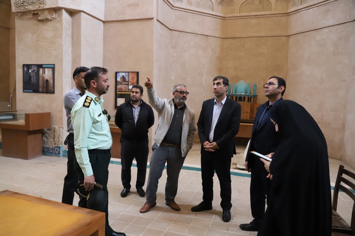 بازدید فرمانده یگان حفاظت وزارت میراث‌فرهنگی، گردشگری و صنایع‌دستی از پایگاه میراث جهانی گنبد سلطانیه