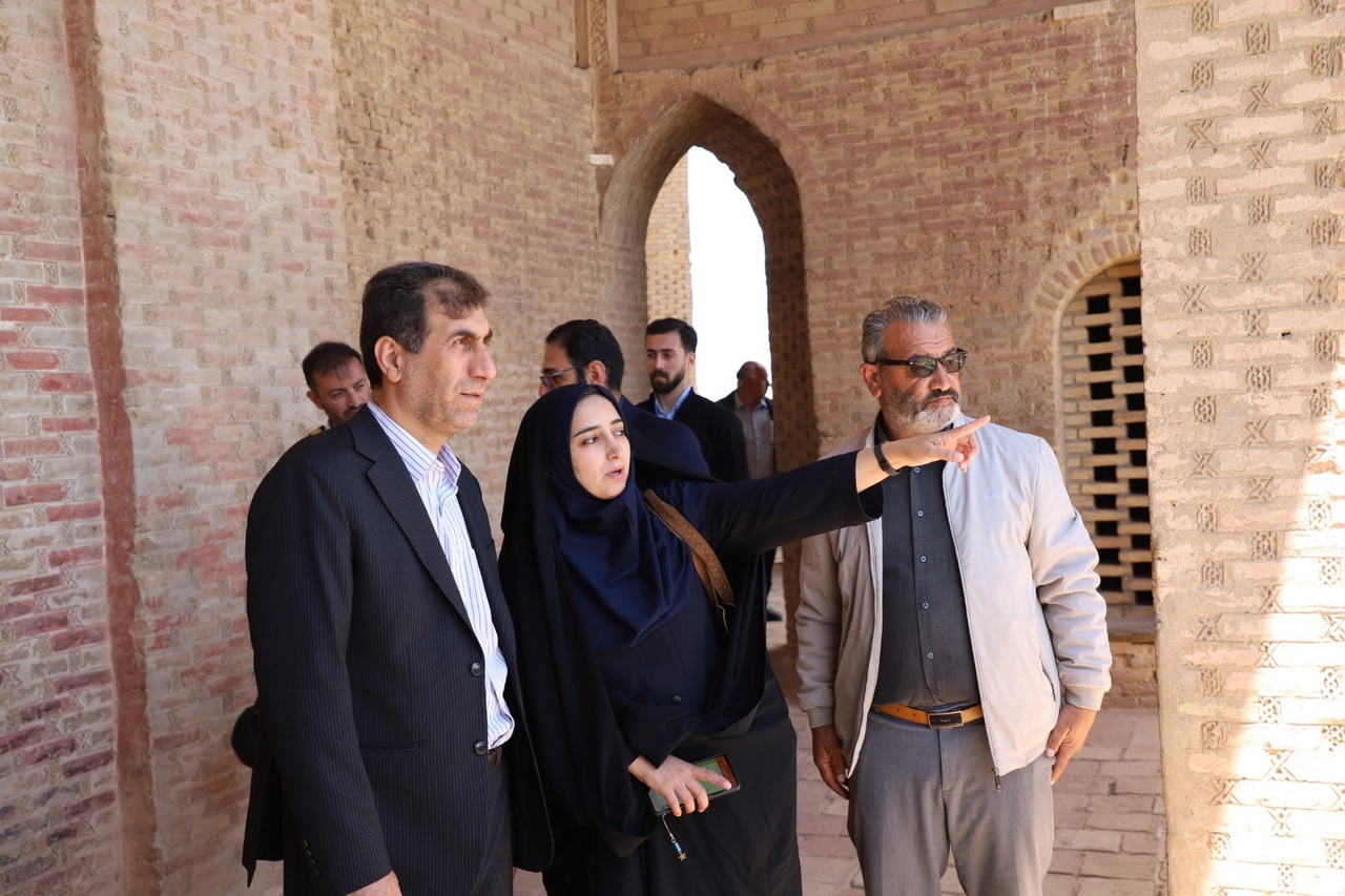 بازدید فرمانده یگان حفاظت وزارت میراثفرهنگی، گردشگری و صنایعدستی از پایگاه میراث جهانی گنبد سلطانیه
