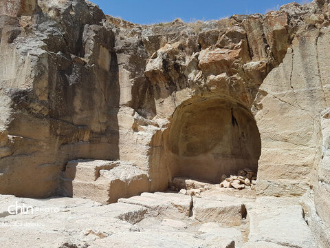 معبد داش کسن در دل کوههای ویر استان زنجان
