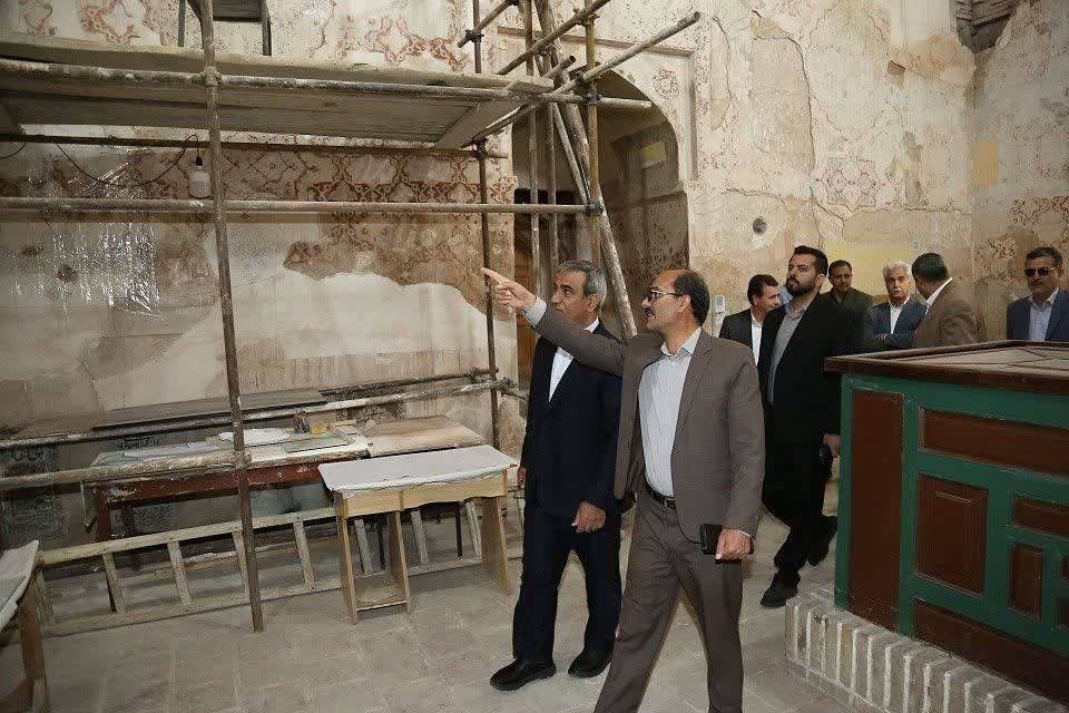 قدردانی استاندار خراسان رضوی از اقدامات ارزشمند اداره کل میراثفرهنگی استان برای مرمت و احیای بناهای تاریخی و رونق صنایعدستی