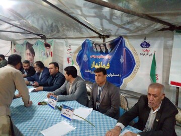 میز خدمت شبانه در پاکدشت برپا شد