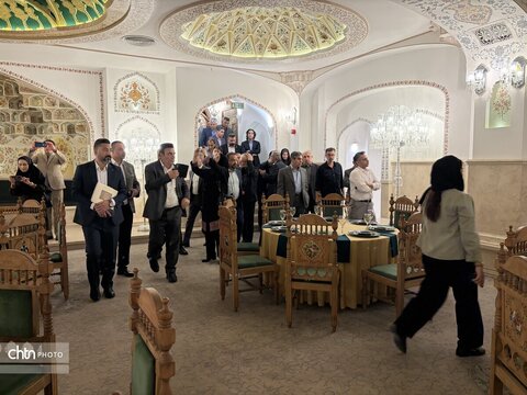 بازدید معاونت‌های گردشگری کل کشور از هتل سنتی گران میراث رشیدیه تهران