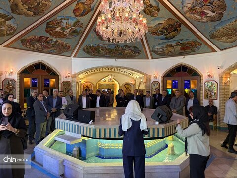 بازدید معاونت‌های گردشگری کل کشور از هتل سنتی گران میراث رشیدیه تهران