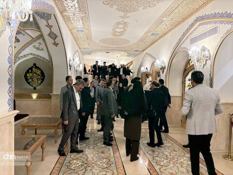 بازدید معاونت‌های گردشگری کل کشور از هتل سنتی گران میراث رشیدیه تهران