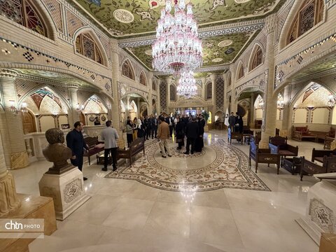 بازدید معاونت‌های گردشگری کل کشور از هتل سنتی گران میراث رشیدیه تهران