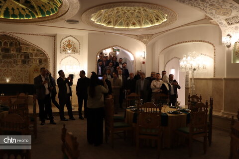 بازدید معاونت‌های گردشگری کل کشور از هتل سنتی گران میراث رشیدیه تهران