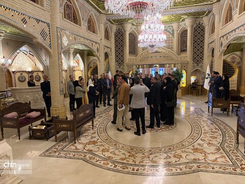 بازدید معاونت‌های گردشگری کل کشور از هتل سنتی گران میراث رشیدیه تهران