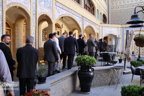بازدید معاونت‌های گردشگری کل کشور از هتل سنتی گران میراث رشیدیه تهران