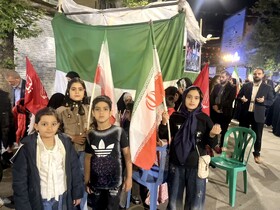 برپایی میز کودک و نوجوان در اجتماعات مردمی شهر صحنه