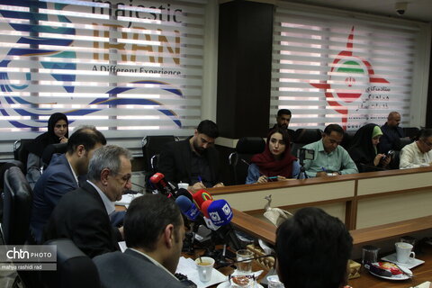 نشست خبری معاون گردشگری با اصحاب رسانه