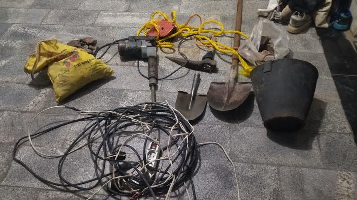 دستگیری ۶ نفر حفار غیرمجاز در شهرستان باخرز