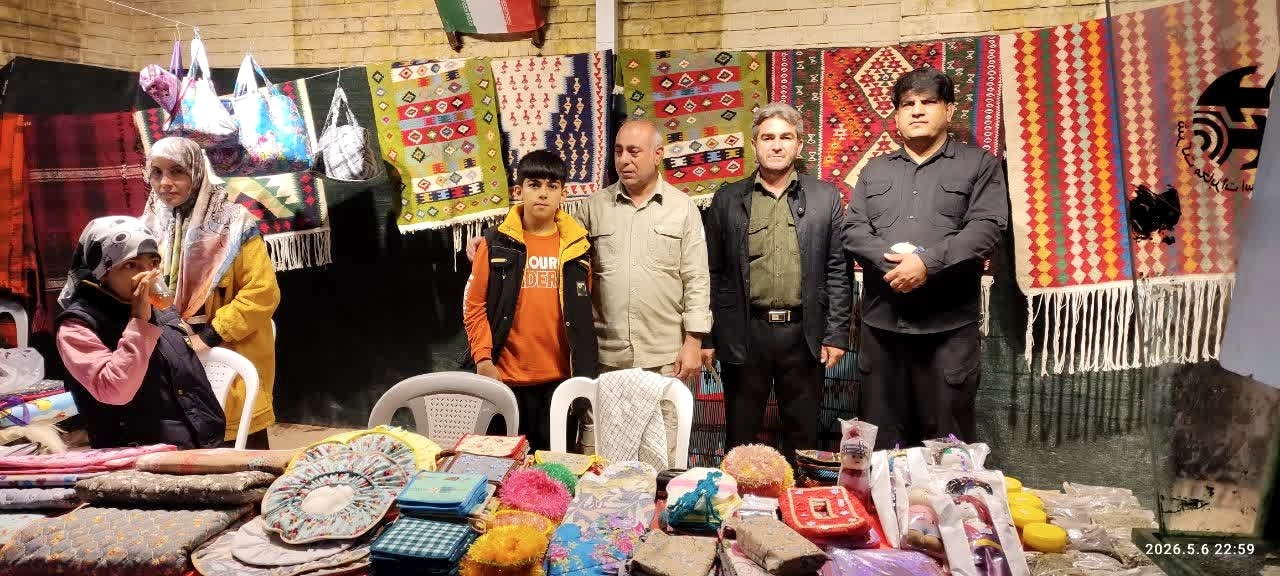 برپایی نمایشگاه صنایع‌دستی در گیلان‌غرب 