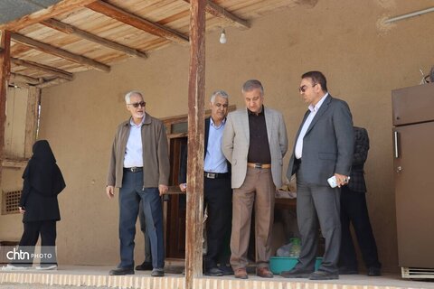 بازدید مدیرکل میراث فرهنگی استان البرز از خانه آیت الله طالقانی