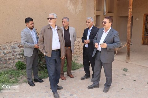 بازدید مدیرکل میراث فرهنگی استان البرز از خانه آیت الله طالقانی