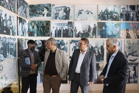 بازدید مدیرکل میراث فرهنگی استان البرز از خانه آیت الله طالقانی