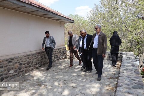 بازدید مدیرکل میراث فرهنگی استان البرز از خانه آیت الله طالقانی