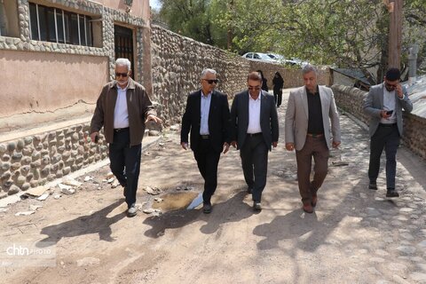 بازدید مدیرکل میراث فرهنگی استان البرز از خانه آیت الله طالقانی