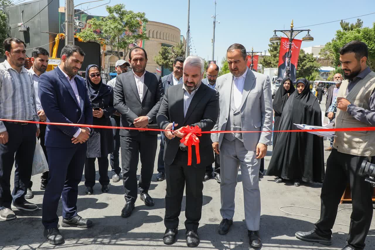 افتتاح نمایشگاه مشاغل خانگی در شهرستان اراک