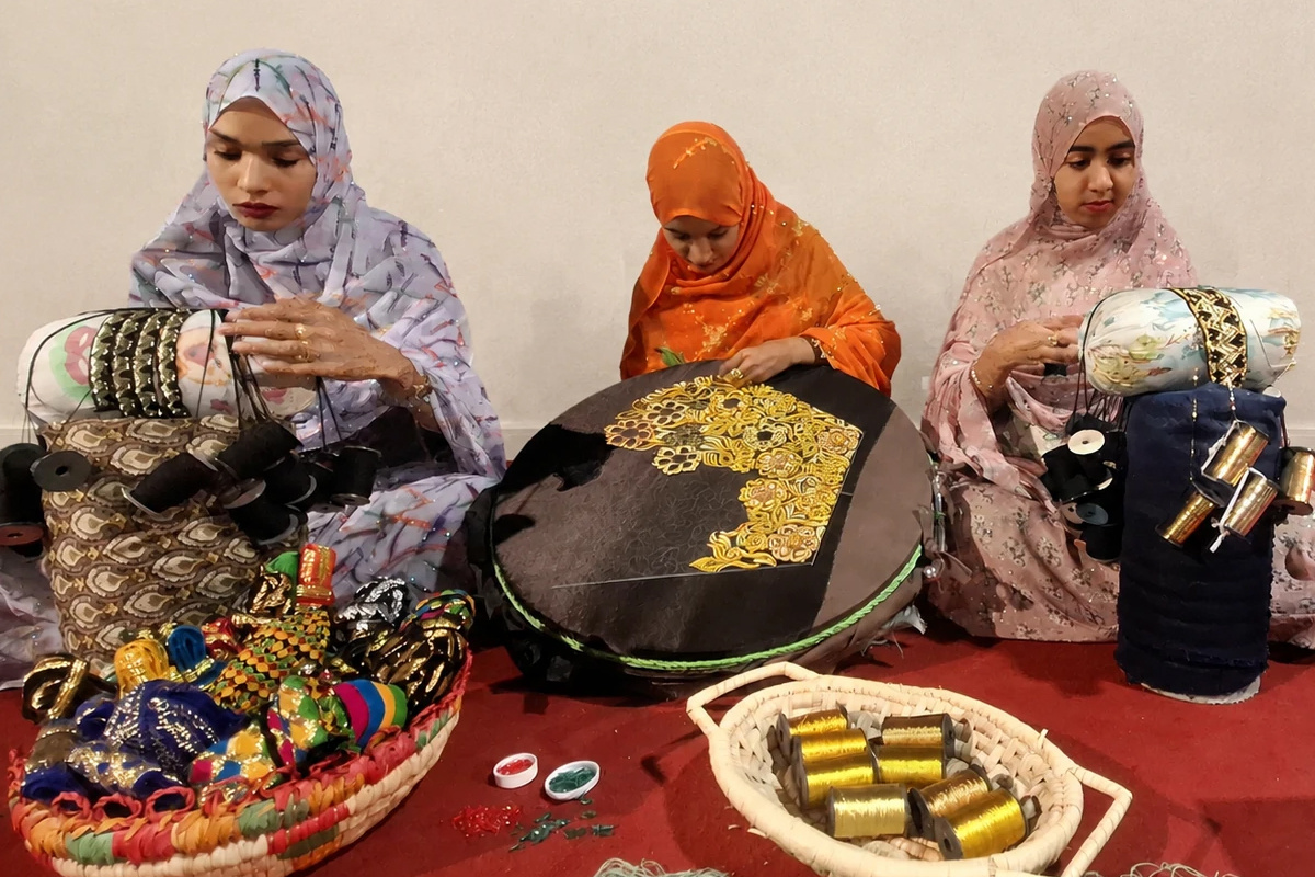 برگزاری آزمون صنایع‌دستی در شهرستان میناب