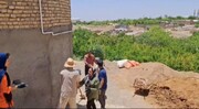 هم‌افزایی مسئولان و نیروهای جهادی برای احیای هویت تاریخی در روستای دستجرد