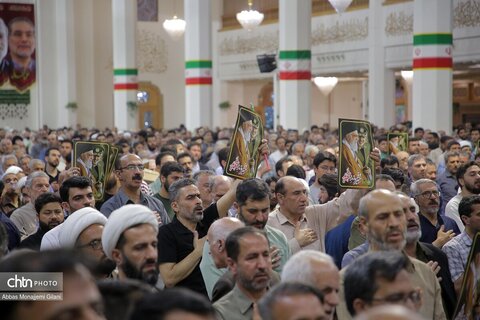 مراسم اربعین شهید امیر موسوی در قم