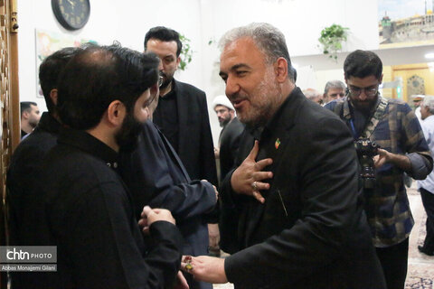 مراسم اربعین شهید امیر موسوی در قم