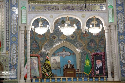 مراسم اربعین شهید امیر موسوی در قم