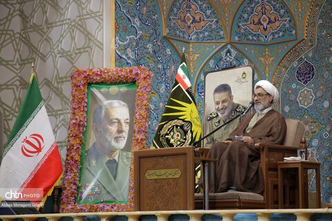 مراسم اربعین شهید امیر موسوی در قم