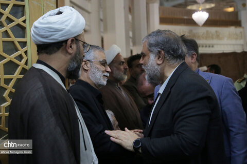 مراسم اربعین شهید امیر موسوی در قم