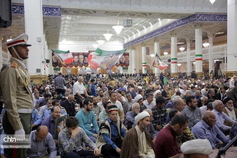 مراسم اربعین شهید امیر موسوی در قم