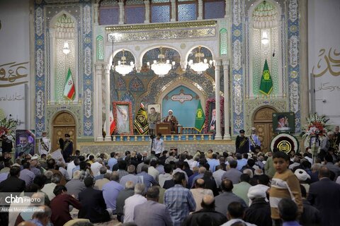 مراسم اربعین شهید امیر موسوی در قم