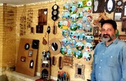 برگزاری نمایشگاه مشاغل خانگی شهرستان خمین در بیت تاریخی امام خمینی(ره)
