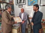 قدردانی از شاهنامه‌پژوه ملایری به مناسبت روز ادب و فرهنگ پارسی