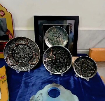 نمایشگاه صنایع‌دستی و مشاغل خانگی در دلیجان برگزار شد