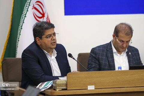 نشست رسانه‌ای روز جهانی موزه‌ و هفته میراث‌فرهنگی با حضور علی دارابی، قائم‌مقام وزیر و معاون میراث‌فرهنگی وزارت میراث‌فرهنگی، گردشگری و صنایع‌دستی