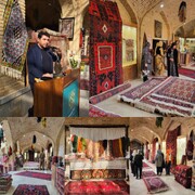 دومین نمایشگاه فرش دستباف «گه‌لاویژ سنه» همزمان با هفته میراث‌فرهنگی در سنندج برپا شد