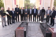 تجدید میثاق خانواده میراث‌فرهنگی همدان با شهدای والامقام