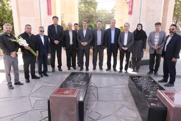 تجدید میثاق خانواده میراث‌فرهنگی همدان با شهدای والامقام