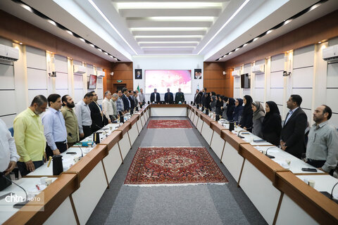نشست بررسی تأثیرات ناشی از جنگ رمضان بر آثار دفاع مقدس استان خوزستان