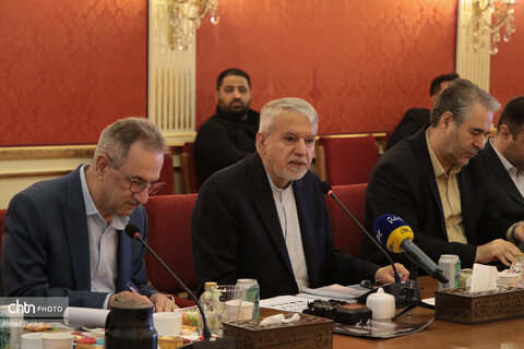 نشست مشترک صالحی‌امیری با اعضای کمیسیون اقتصادی مجلس شورای اسلامی