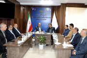 دیدار مدیرکل امور زندان‌ها با مدیرکل میراث‌فرهنگی خراسان شمالی به مناسبت هفته میراث‌فرهنگی/ آمادگی کامل برای توسعه تعاملات مشترک در حوزه توانمندسازی مددجویان در حوزه صنایع‌دستی
